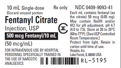 Principal Display Panel (10 mL Ampule Label)