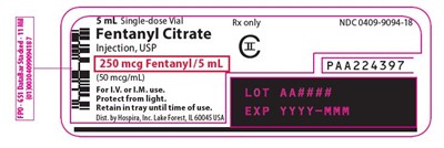 Principal Display Panel (5 mL Vial Label)
