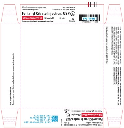 Principal Display Panel (10 mL Vial Tray)