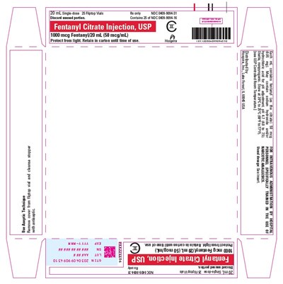 Principal Display Panel (20 mL Vial Tray)