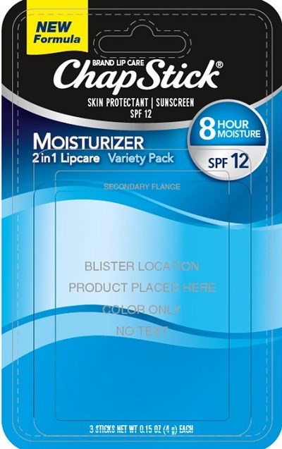 Chapstick Moisturizer Variety Pack 3 Sticks 0.15 Oz(4 G) Each (Image 01)
