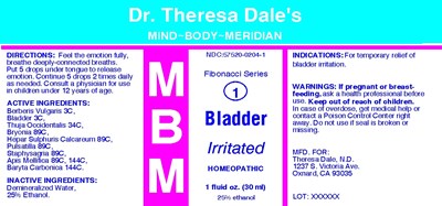 Mbm 1 Bladder Irritated (Mm1)