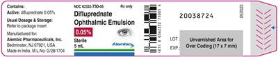 Difluprednate-bottle-label (Difluprednate Bottle Label)