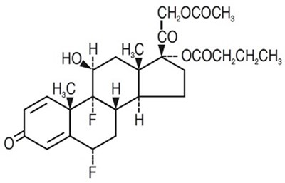 Difluprednate-structure (Difluprednate Structure)