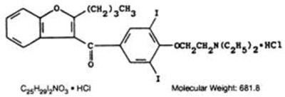 Chemical Structure (Amiodarone Str)