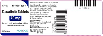 Dasatinib-70mg-60s-cntr-label (Dasatinib 70mg 60s Cntr Label)