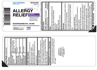 Label (Fexofenadine Allergy Label)