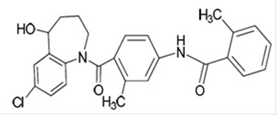 Tolvaptan-structure (Tolvaptan Structure)