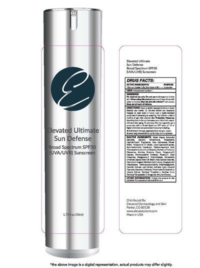 Elevated Ultimate Sun Defense Broadspectrum Spf 30 (uva/uvb) Sunscreen (81688 2750 3)