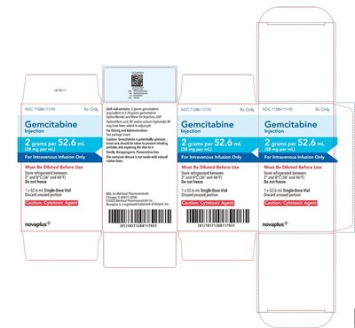 Principal Display Panel – Gemcitabine Injection 2 Gram Carton (Gem0g 0004 Viz 11)