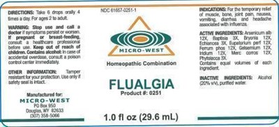IMAGE OF BOTTLE LABEL - flualgia