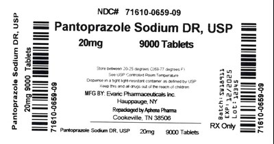 Bottle Label 20 mg (71610 0659 09)