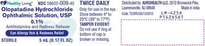 olopatadine-fig1.jpg PACKAGE LABEL-PRINCIPAL DISPLAY PANEL-0.1% (5 mL Container) - olopatadine fig1