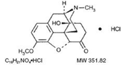 Oxycodone Structure (Oxycodone Str1)