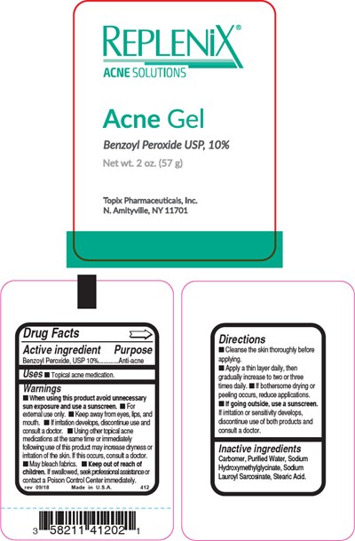 replenix-01.jpg PRINCIPAL DISPLAY PANEL - 57 g Tube Label - replenix 01