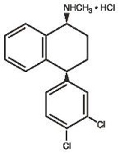 structural formula - sertraline hydrochloride oral solution usp 01
