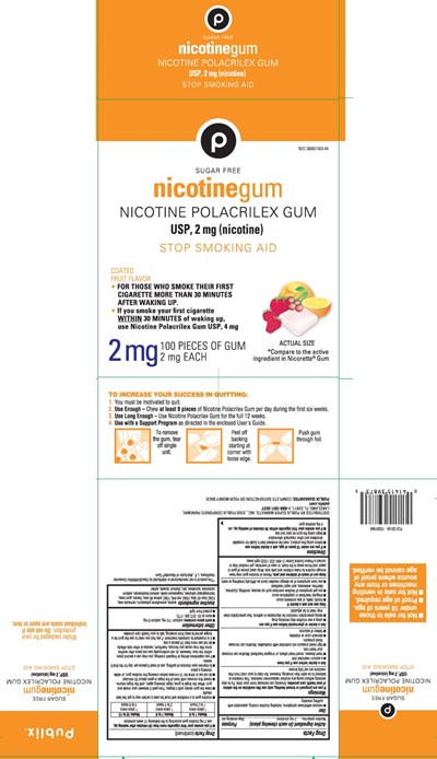 Nicotine Gum 2 mg And 4 mg Coated Fruit 2