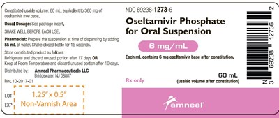 Label (Oseltamivir Phosphate For Oral Suspension 2)