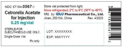 cetrorelix-15.jpg PRINCIPAL DISPLAY PANEL - Vial - cetrorelix 15