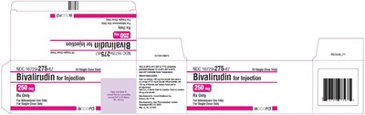 Carton Label (Bivalirudin Carton Label)