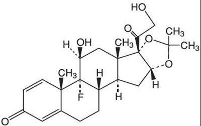 Chemical Structure (Triamcinolone 01)