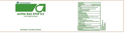 Principal Display Panel (Alpha Bac Stop E 2 01)