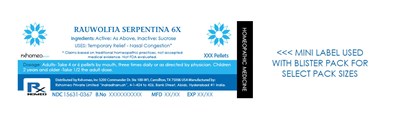 Mini Labels Pellets Fda15631 0367