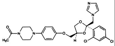 Chemical Structure (Ketoconazole 01)