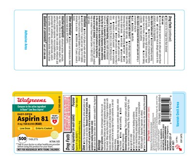481R-Walgreens-Aspirin-bottle-label-500s.jpg 481R Walgreens Aspirin bottle label 500s