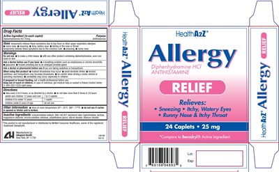 048   Health A2z Diphenhydramine HCl 25mg 1