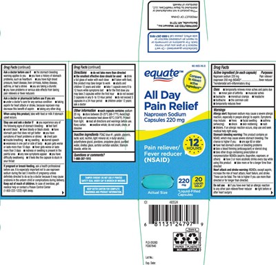 Naproxen Sodium 220 mg (naproxen 200 mg) (nsaid)* *nonsteroidal Anti-inflammatory Drug (Naproxen Sodium 220 mg Softgels Pur 1)