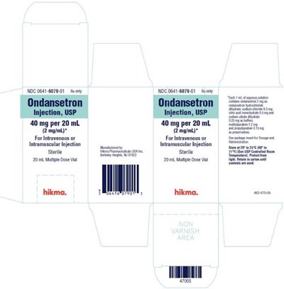 Ondansetron Injection, USP 40 mg/20 mL (2 mg/mL) 20 mL Multiple Dose Vial - ondansetron injection usp 5