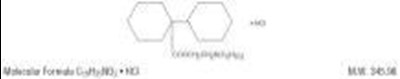 Structural Formula (Dicyclominehydrochloride Figure 01)