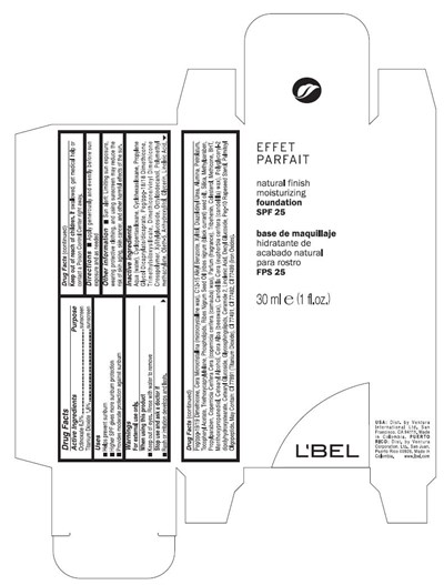 lbel-effet-01.jpg Principal Display Panel - 30 ml Bottle Carton - lbel effet 01