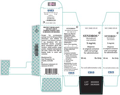 30 mL Carton Label (Syndros 16)