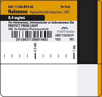 Principal Display Panel (Naloxone Hydrochloride Injection, USP Syringe Label)
