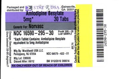 Amlodipine Besylate 5 mg Label (Amlodipine Besylate 5 mg Label)