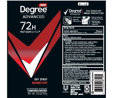 Degree Nonstop Dry Spray Ap Deo (Degreenonstopdrysprayapdeo)