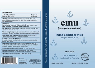 Label (Emu 80464 1006 1 Seasalt)