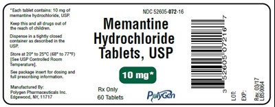 Memantine-10mg-60count (Memantine 10mg 60count)