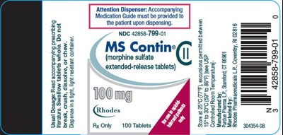 Principal Display Panel (100 mg Tablet Bottle Label)