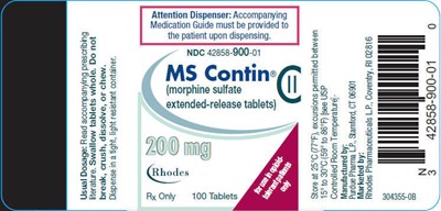 Principal Display Panel (200 mg Tablet Bottle Label)