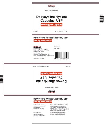 Cc (Doxycycline Hyclate 100s Blister Carton)