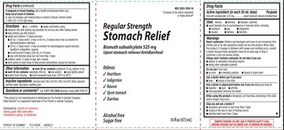 Bismuth Subsalicylate 525 mg (Peptic Relief Regular Strength Original No Veegum 1)