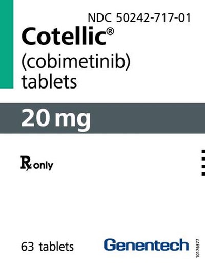 cotellic-03.jpg PRINCIPAL DISPLAY PANEL - 63 Tablet Bottle Label - cotellic 03