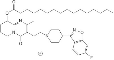 Chemical Structure - invega 22