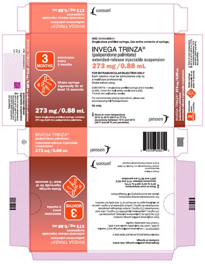 invega-27.jpg PRINCIPAL DISPLAY PANEL - 273 mg Syringe Carton - invega 27