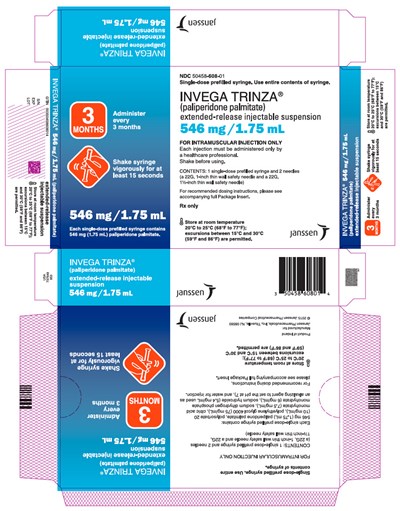 invega-29.jpg PRINCIPAL DISPLAY PANEL - 546 mg Syringe Carton - invega 29
