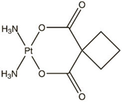 Chemical Structure - carboplatin 01
