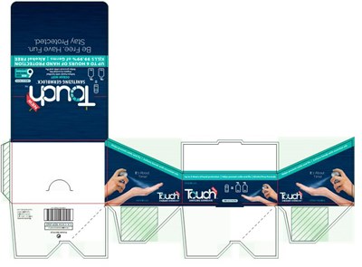Touch Carton Display Ocean Mist (Touchcartondisplayoceanmist)